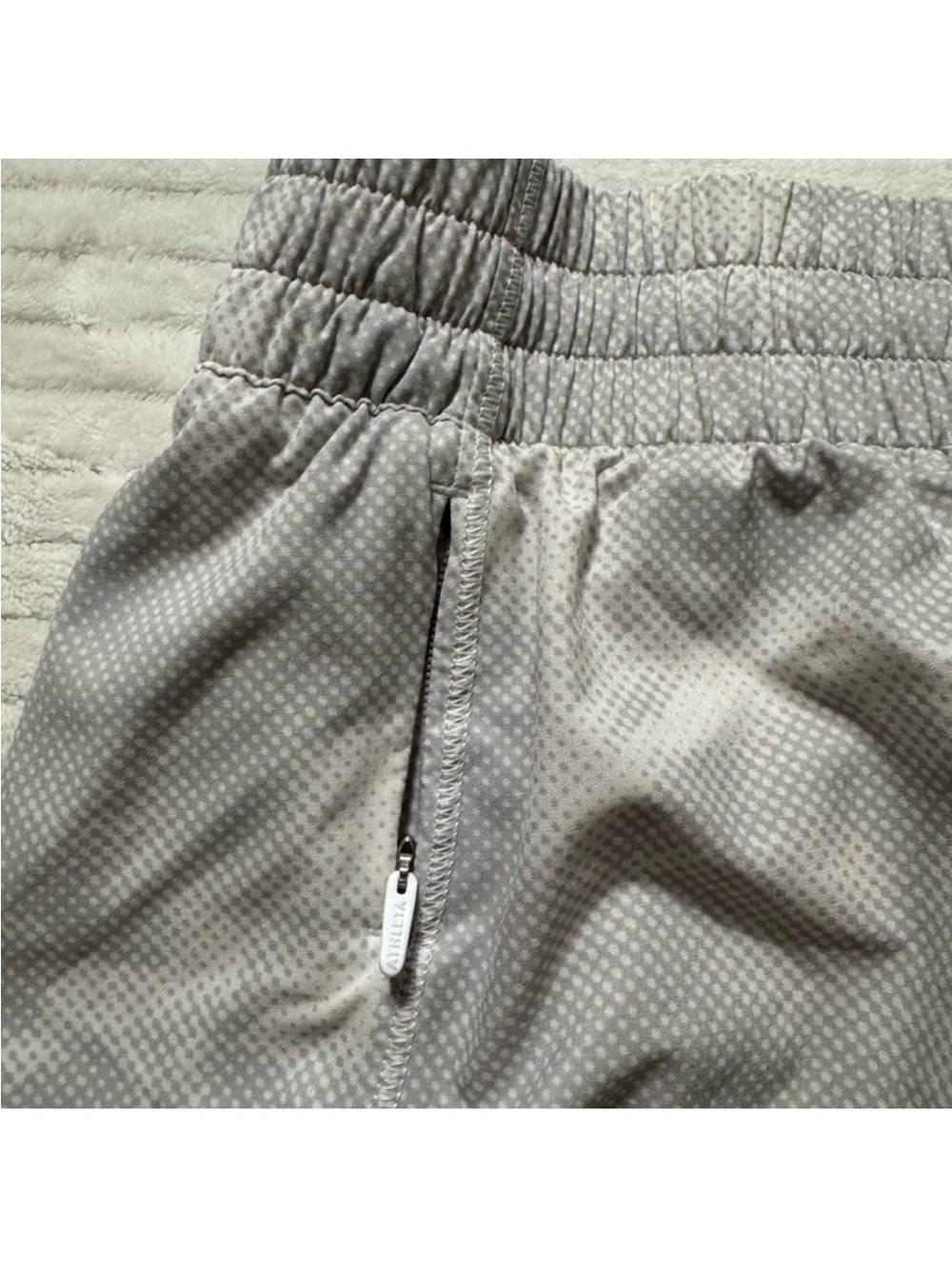 Athleta Layered Athletic Shorts in Lavender and Light Gray - Picture 12 of 12
